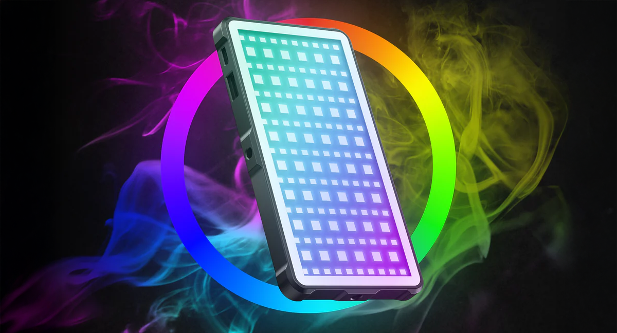 Kompaktowa lampa RGB dla twórców